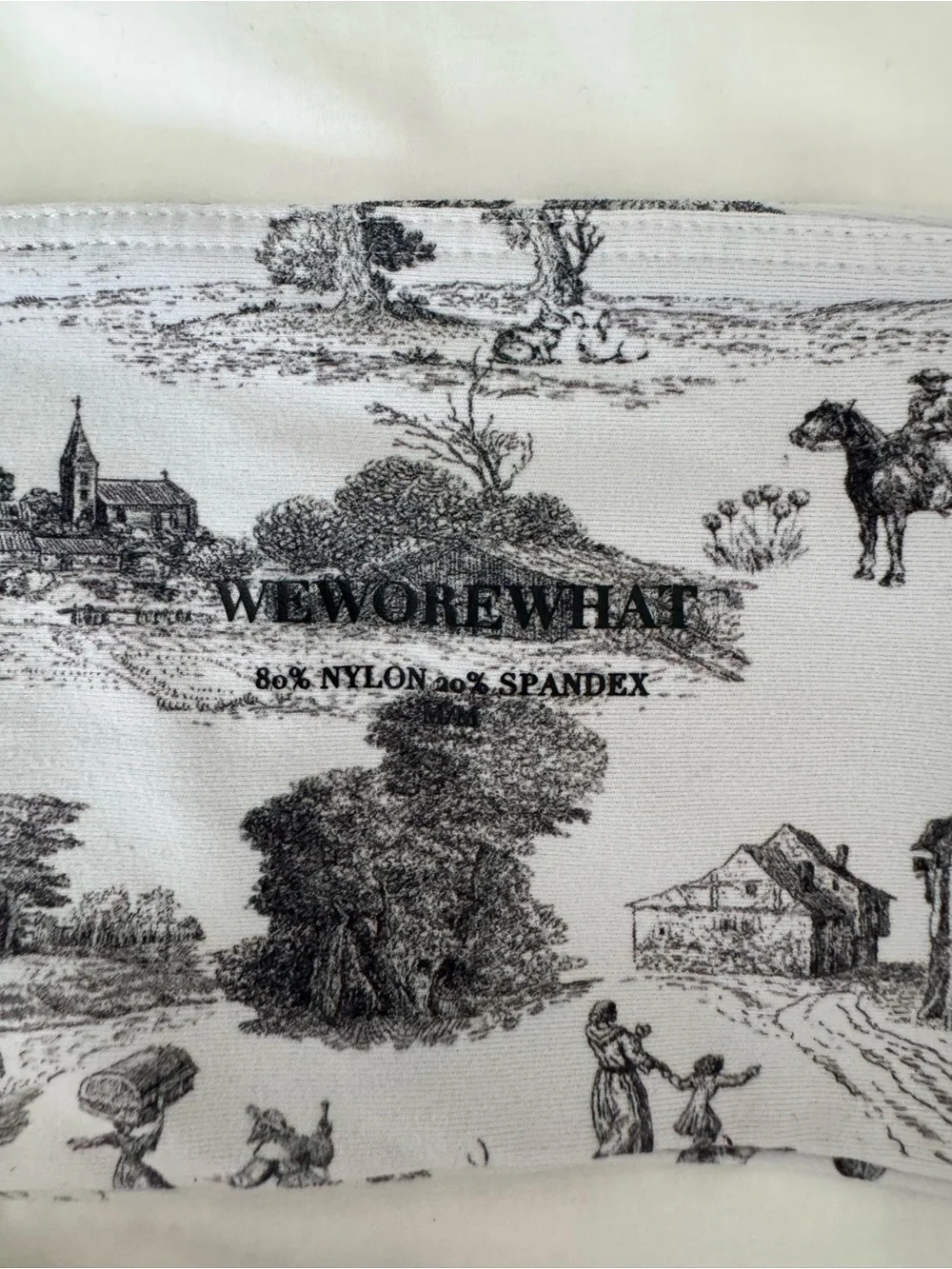 WeWoreWhat | Toile Print | Sports Bra - Picture 4 of 5